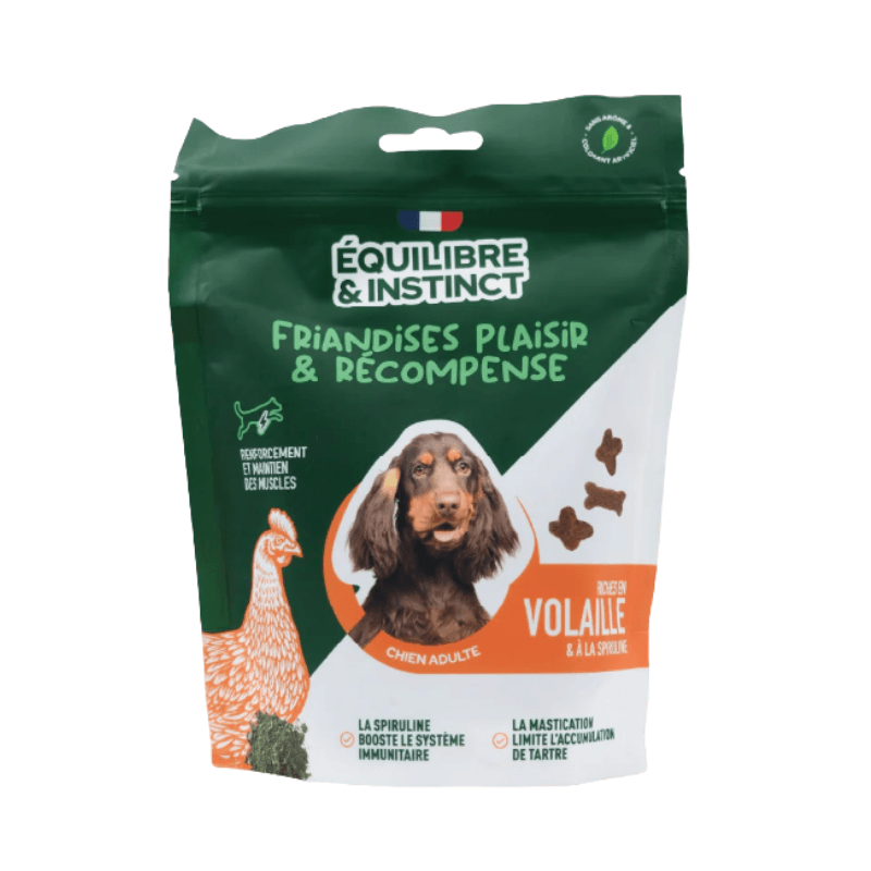 E&I FRIANDISES 120G CHIEN POULET