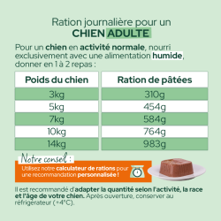 E&I BARQUETTE 300G CHIEN TRUITE BROCOLIS