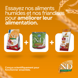 ND ANCESTRAL GRAIN POULET GRENADE ADULTE MINI 2.5 kg
