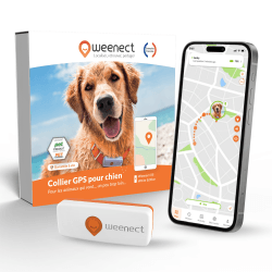 Collier GPS chien Weenect...