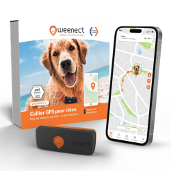 Collier GPS chien Weenect...