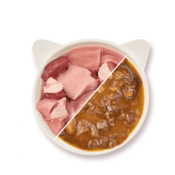 WOW CHAT SAUCE ADULT CANARD & POULET 85 GR