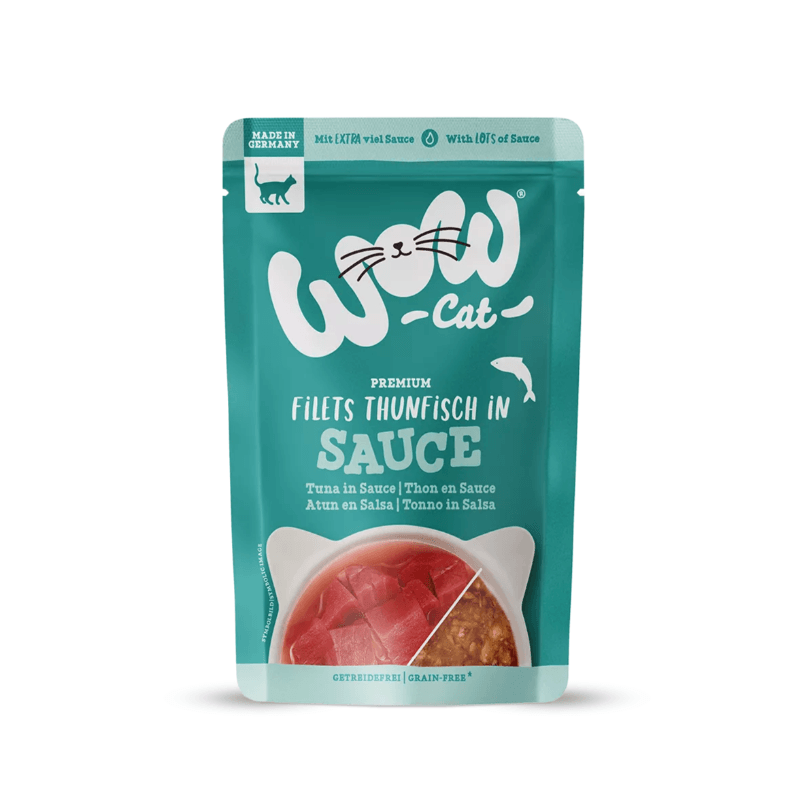 WOW CAT Sauce Adulte Thon pour chat 85 g