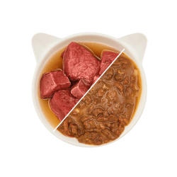 WOW CHAT SAUCE ADULT BŒUF 85 GR