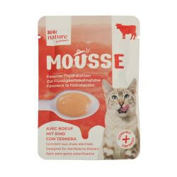 Bubi Nature Mousse au Bœuf 50 g pour chat