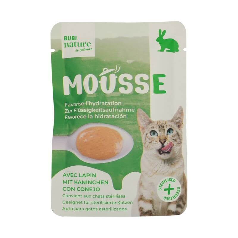 Bubi Nature Mousse au Lapin 50 g pour chat Bubi Nature Mousse au Lapin 50 g pour chat