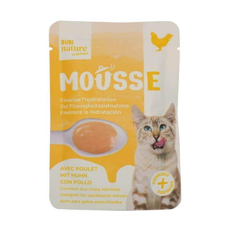 Bubi Nature Mousse au Poulet 50 g pour chat Bubi Nature Mousse au Poulet 50 g pour chat