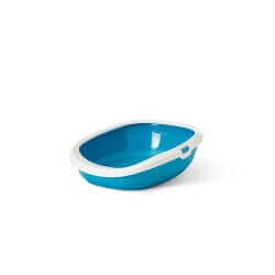Bac à litière GIZMO Bleu taille L