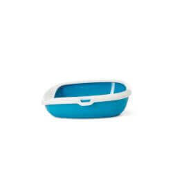 Bac à litière GIZMO Bleu taille L