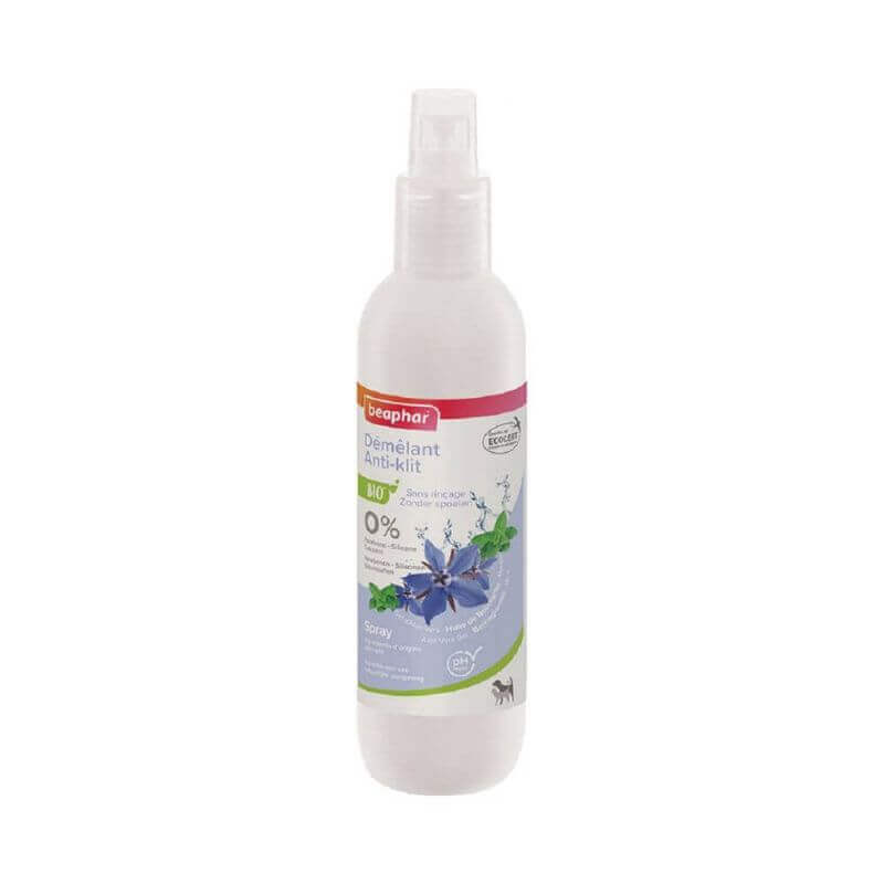 Spray démêmant Bio pour chien et chat Spray démêmant Bio pour chien et chat