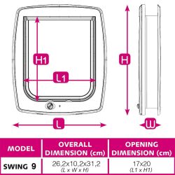 Chatière SWING 9