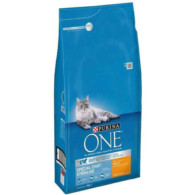 Purina One Bifensis Adulte Sterilise Poulet 6KG Purina One Bifensis Adulte Sterilise Poulet 6KG