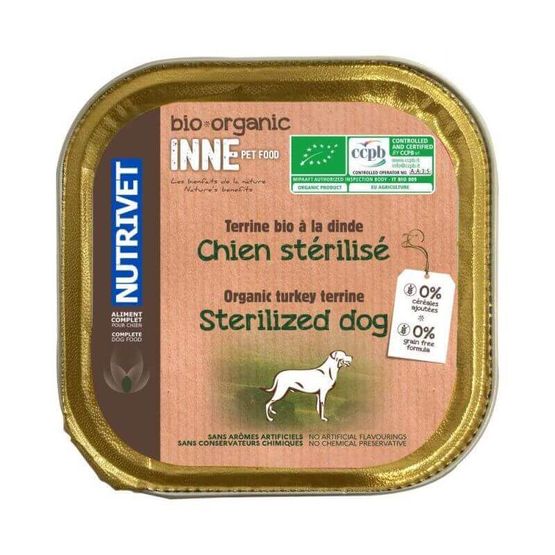 Inne Bio Terrine Grain Free chien stérilisé 150g Inne Bio Terrine Grain Free chien stérilisé 150g