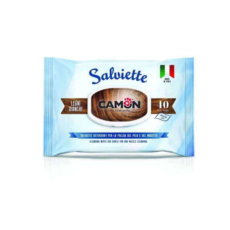 Lingettes bois blanc CAMON