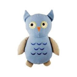 Peluche bio canvas XL hibou