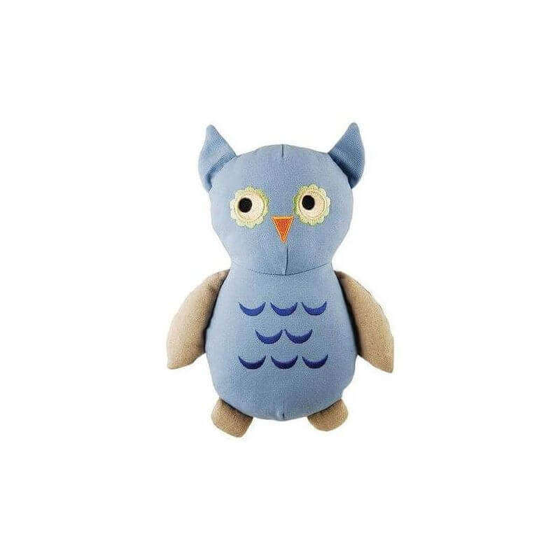 Peluche bio canvas XL hibou