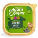 Barquette chien Agneau et Boeuf 150g Edgar Cooper