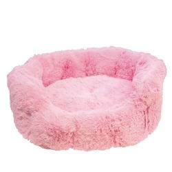 Panier rond Baby rose 45cm