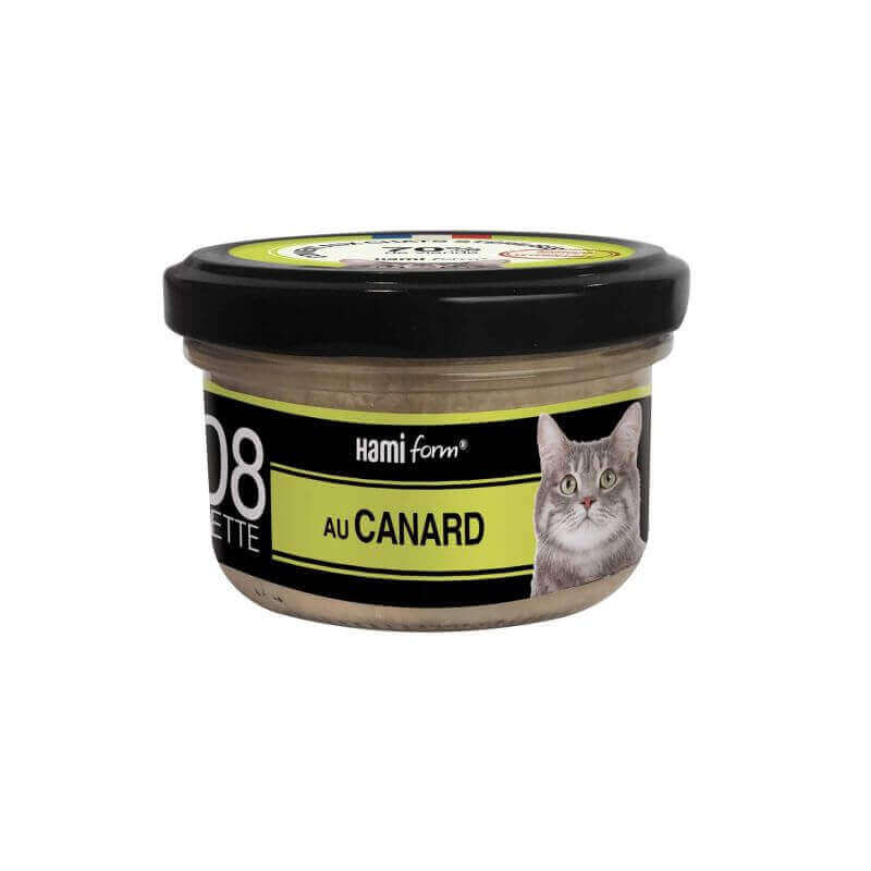 Cuisinés chats n°8 canard 80g