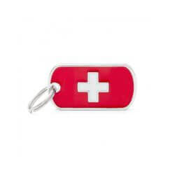 Médaille Flags drapeau Suisse