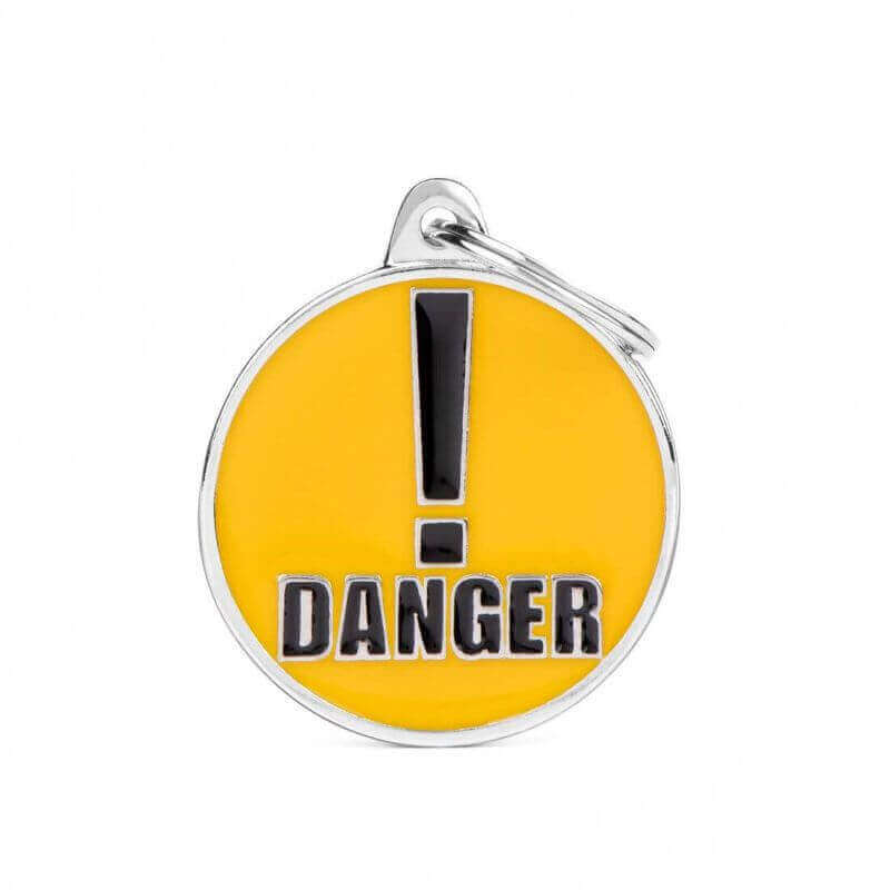 Médaille Charms Danger Médaille Charms Danger