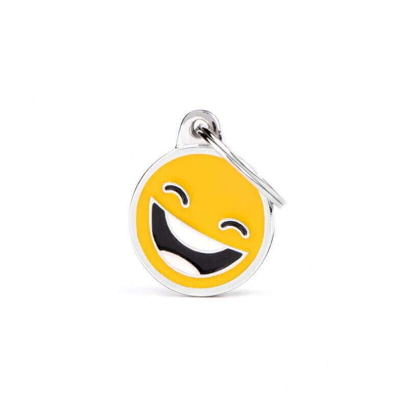 Médaille Charms Smiley rigole Médaille Charms Smiley rigole