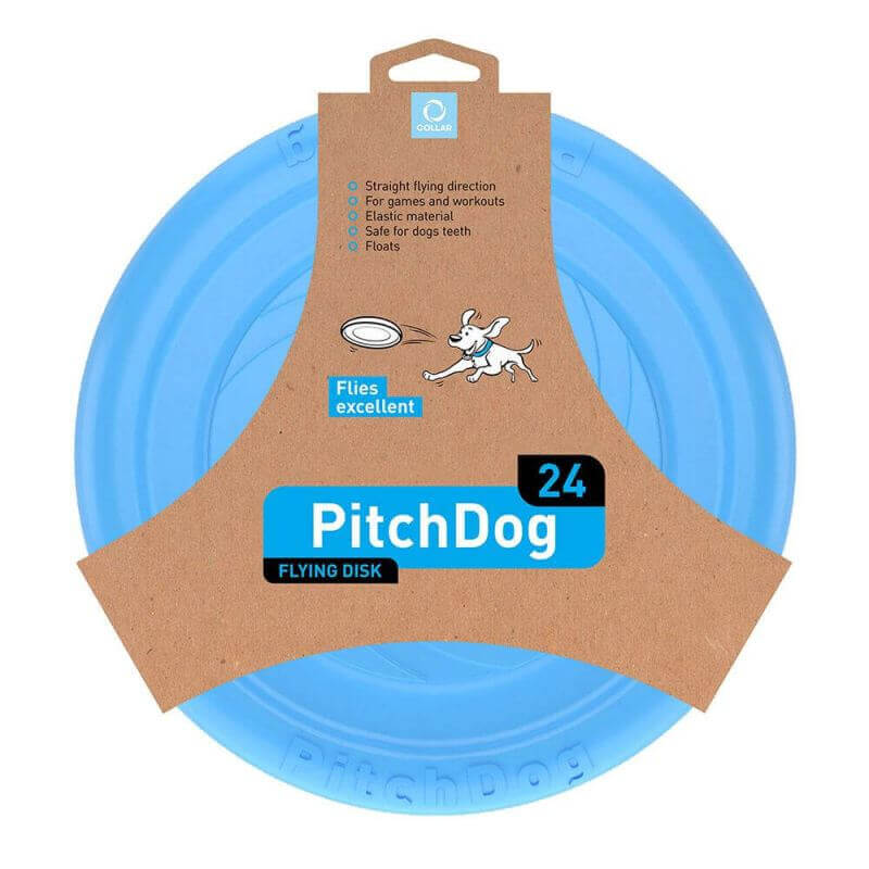 PitchDog Flying Disc 24cm bleu