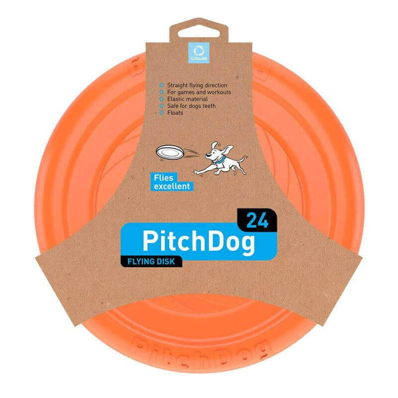 PitchDog Flying Disc 24cm orange