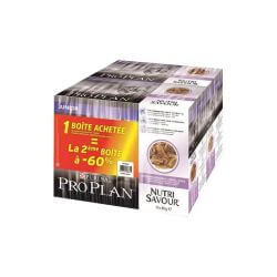 ProPlan Nutrisavour Junior Dinde Sauce lot de 2