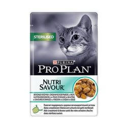 ProPlan Nutrisavour Sterilised Poisson Gelée lot de 2