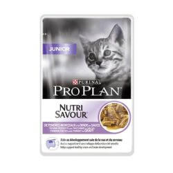 ProPlan Nutrisavour Junior Dinde Sauce lot de 2