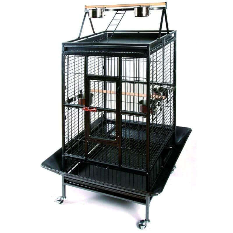 Cage pour perroquets 83x77x168cm Cage pour perroquets 83x77x168cm