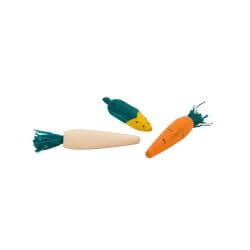 Woody et Corny 3 légumes 10cm
