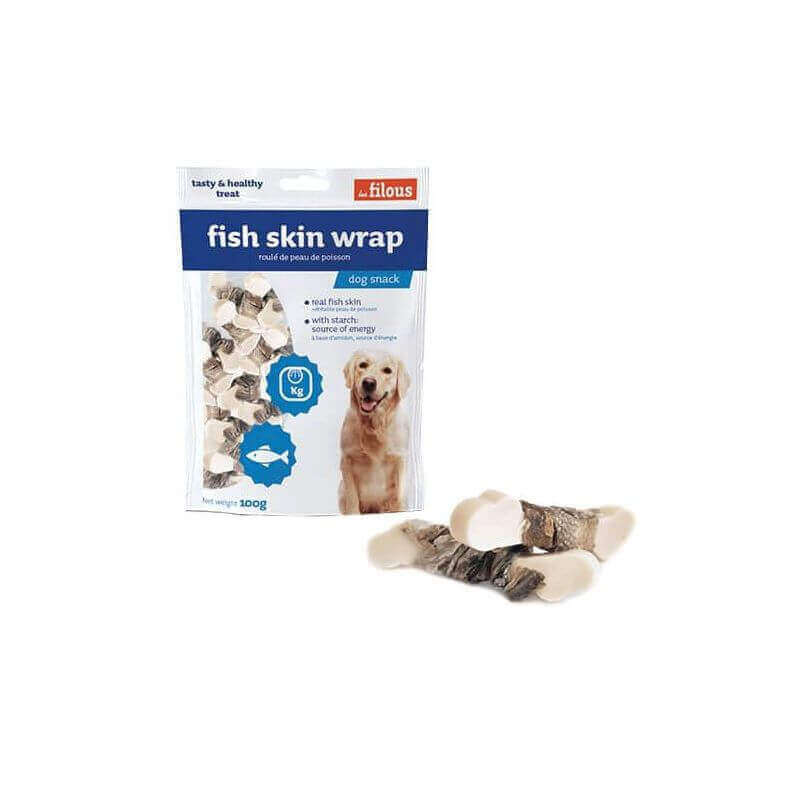 Friandise Fish Skin Wrap 100g Friandise Fish Skin Wrap 100g