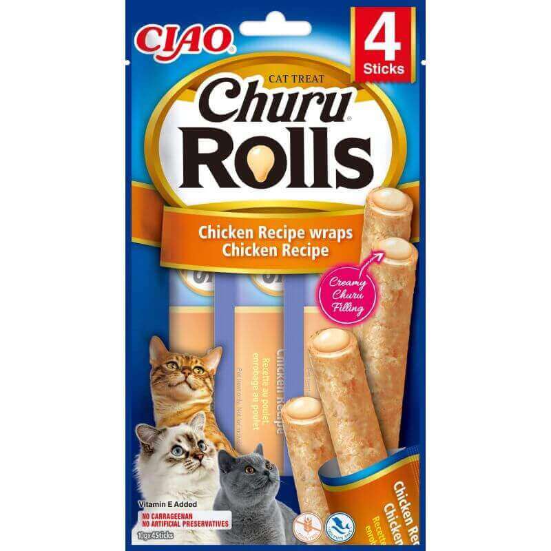 Churu Rolls Chat Poulet Churu Rolls Chat Poulet