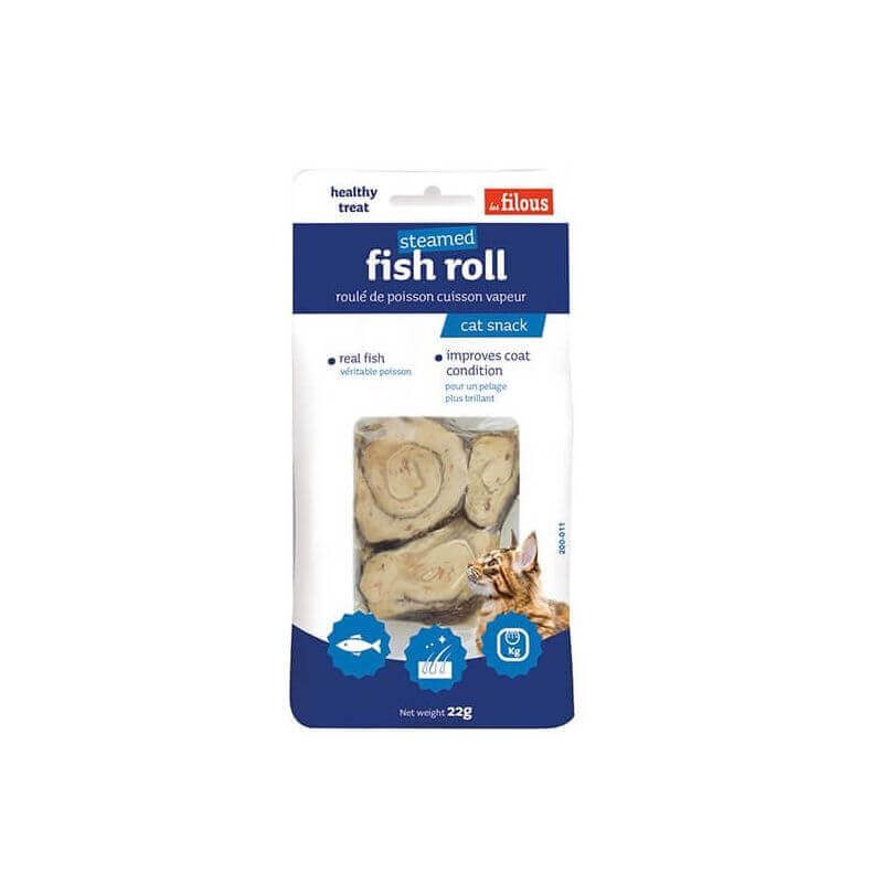 Friandise Poisson Roulé Vapeur 22g Friandise Poisson Roulé Vapeur 22g