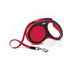 Laisse Flexi New Comfort Rouge Taille L