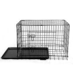 Cage de transport métal pliante pour chien Taille XL