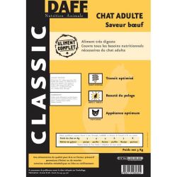 DAFF Classic chat boeuf 3KG