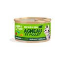 Boite chat Agneau et Poulet 85g Edgar Cooper