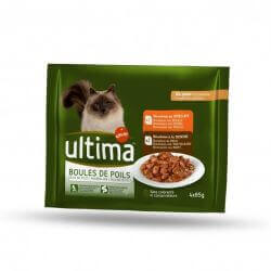 Ultima Pochon Boules de poils 4x85g