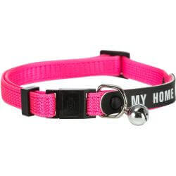 Collier chat My Home avec porte adresse