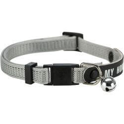 Collier chat My Home avec porte adresse