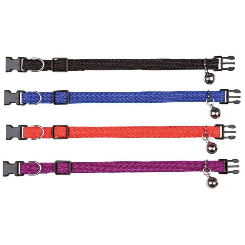 Collier en nylon élastique pour chat Collier en nylon élastique pour chat
