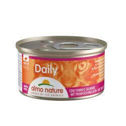 Almo Nature Daily - Grain Free Mousse Thon Et Saumon Boîte 85 Gr