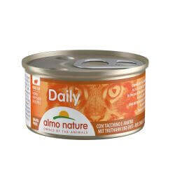 Almo Nature Daily - Grain Free Bouchees Avec Dinde Et Canard Boîte 85 Gr