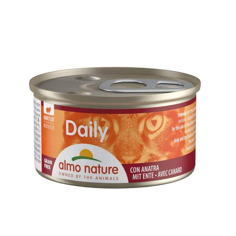 Almo Nature Daily - Grain Free Mousse Avec Canard Boîte 85 Gr Almo Nature Daily - Grain Free Mousse Avec Canard Boîte 85 Gr