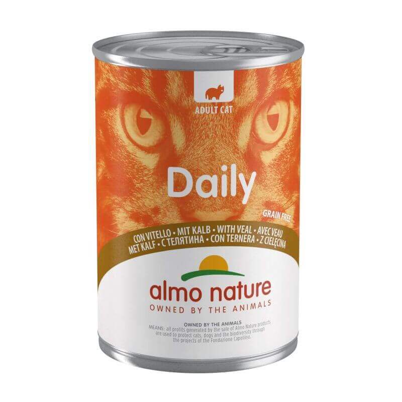 Almo Nature Daily - Grain Free Veau Boîte 400 Gr Almo Nature Daily - Grain Free Veau Boîte 400 Gr