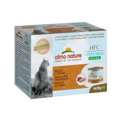 Almo Nature Hfc Chat - Light Meal Poulet Thon Pack 4 X 50 Gr
