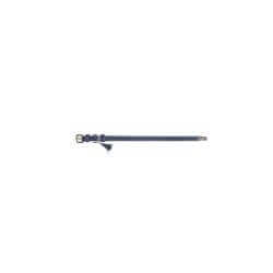 Collier pour chiens en cuir de veau avec gland - bleu - 15x370mm